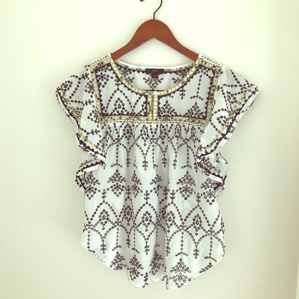 J. Crew Cotton Blouse